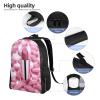 DJUETRUI Backpack for Men Women Lightweight Travel Backpack Lipstick pattern Carry On Backpack Laptop Backpack Casual Daypack view 3