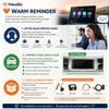 10.1" Rotatable Touch Screen Car Stereo Single Din - Android 13, Wireless CarPlay/Android Auto, 4-Core CPU, 2GB+32GB, GPS Navigation, Hi-Fi Sound, Bluetooth 4.2, AHD Backup Camera (Vertical Fit) view 2
