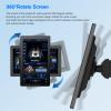 10.1" Rotatable Touch Screen Car Stereo Single Din - Android 13, Wireless CarPlay/Android Auto, 4-Core CPU, 2GB+32GB, GPS Navigation, Hi-Fi Sound, Bluetooth 4.2, AHD Backup Camera (Vertical Fit) view 4