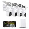 Armorcope Security Cameras Outdoor Wireless,4 Cam-Kit,No Subscription,360 Pan & Tilt Home Security Cameras System,2K Color Night Vision view 1