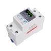 DCZPWKMLX Household 40A 63A 80A Adjustable Surge Protector Over Under Voltage Protector Relay 110V 120V Automatic Transfer Switch(40A) view 1