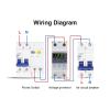 DCZPWKMLX Household 40A 63A 80A Adjustable Surge Protector Over Under Voltage Protector Relay 110V 120V Automatic Transfer Switch(40A) view 3