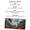 Cute corgi in the meadow Gaming Mouse Pad, Rainbowcore office desk mat (Medium) view 2