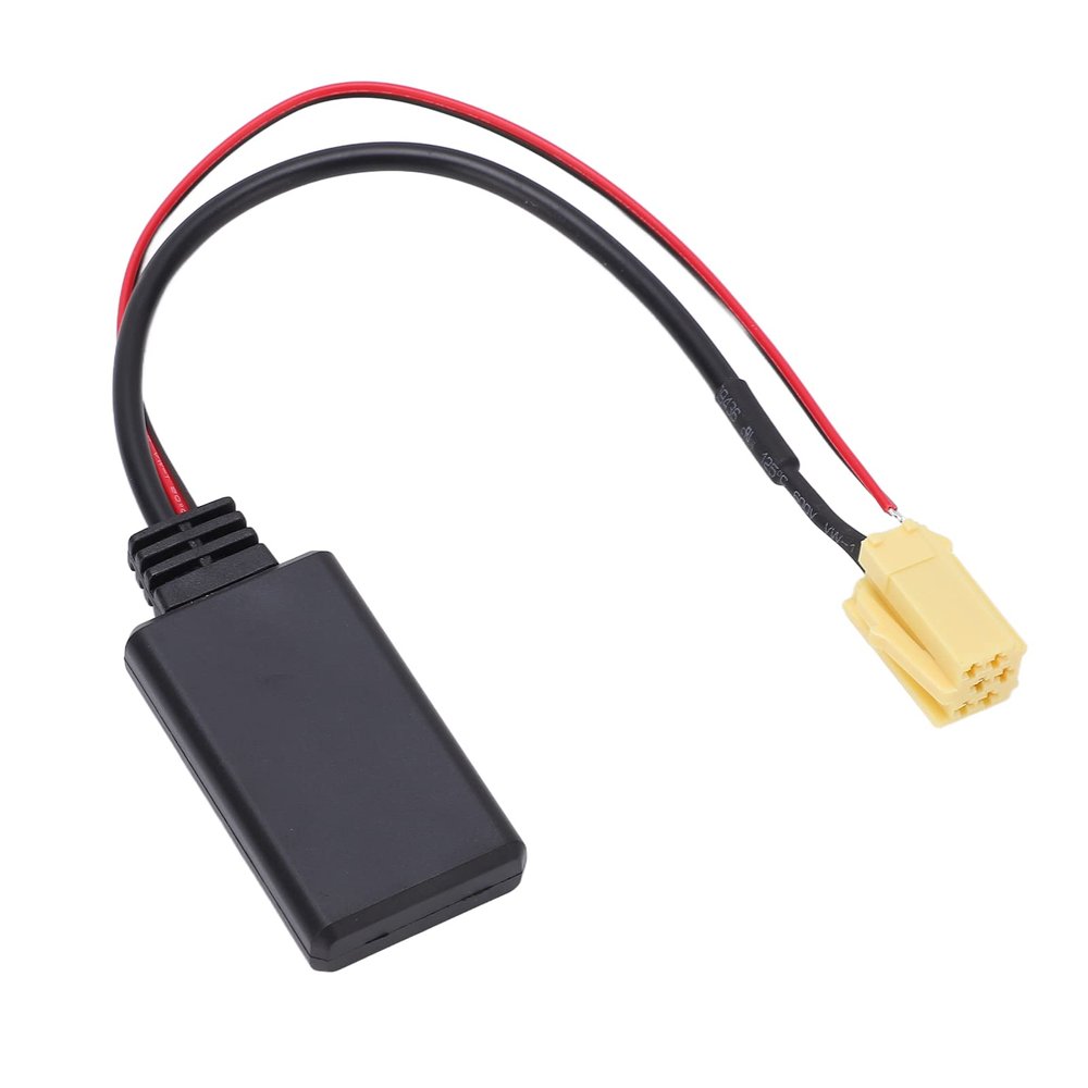 VINGVO Car Adapter, Aux Adapter ABS Car Adapter Easy Installation for Fiat Grande Punto Stereo MINI ISO