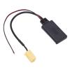 VINGVO Car Adapter, Aux Adapter ABS Car Adapter Easy Installation for Fiat Grande Punto Stereo MINI ISO view 2