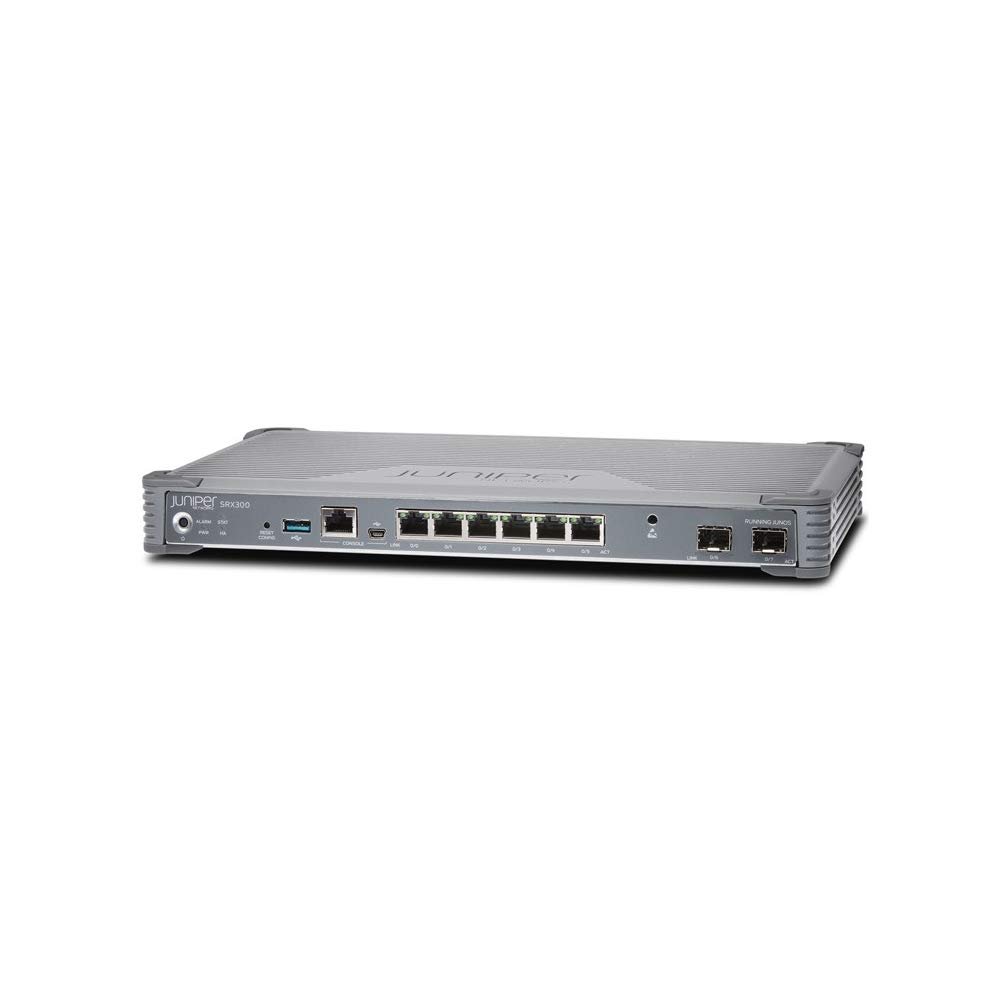 Juniper Networks SRX300-SYS-JB 6-Port Security Services Gateway Firewall (Renewed)