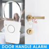 Door Handle Alarm with115dB Super Loud Siren Sound, Extremely Loud Audible Alarm for Home Security view 4