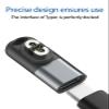 (2 Pack) Compatible for SHOKZ OpenSwim Pro S710 Type-C Magnetic Charger Adapter,Without Charger Cable,Grey view 3