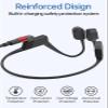 (2 Pack) Compatible for SHOKZ OpenSwim Pro S710 Type-C Magnetic Charger Adapter,Without Charger Cable,Red view 2