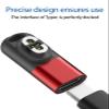 (2 Pack) Compatible for SHOKZ OpenSwim Pro S710 Type-C Magnetic Charger Adapter,Without Charger Cable,Red view 3