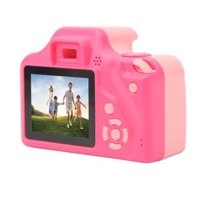 ANGGREK Mini Play Camera for Kids, Digital Video Camera for Toddlers CMOS Sensor Builtin Microphone 1080P for Christmas (Red)