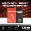 DS18 Complete Car Sound Upgrade - 4X Coaxial Speakers with Under Seat Subwoofer and Amplifier for Immersive Audio view 4