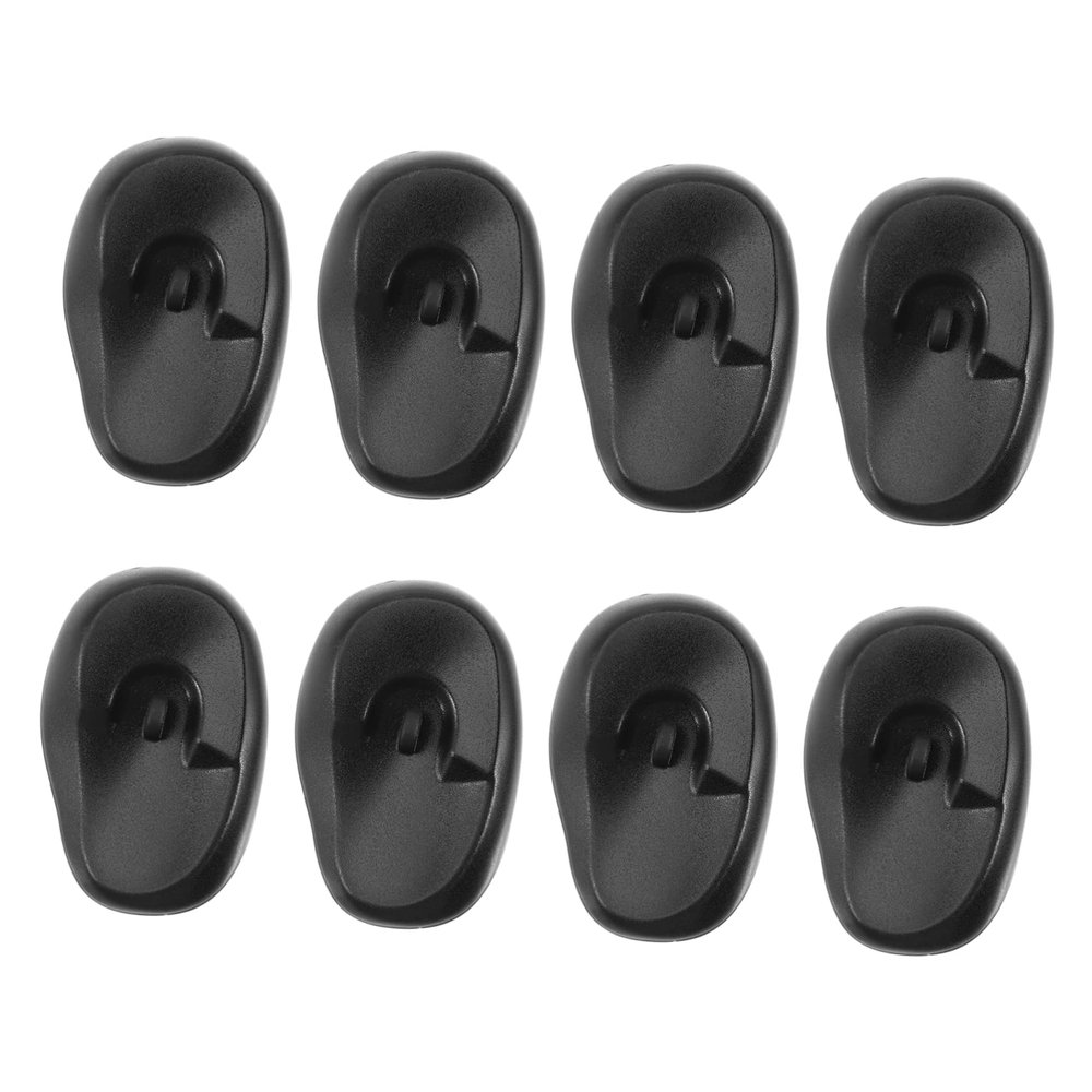 8pcs Silicone Hair Dye Ear Covers for Salon Color Protection