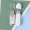 FELTECHELECTR 6PCS USB Rechargeable LED Night Light for Laptop Keyboard Portable Mini Desk Lamp for Home Dorm and School Compact and Stylish Design view 3
