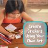 Sticker Maker by Hello Blink - Mini Stickers and Photo Printer - Small Portable Bluetooth Thermal Printer Sticker Machine for Kids Gifts - Aged 8+ - iPhone Android Compatible view 3