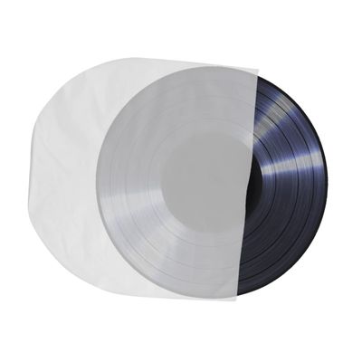FELTECHELECTR 50pcs Vinyl Record Container Cd Storage Bin Cd Case Record Sleeves Scratch