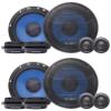 Audiosavings Bundle: Pair Hifonics HCC65C 6.5" 150w Component Car Audio Speakers w/Aluminum Tweeters (4 Items) view 1