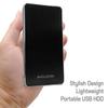 Avolusion M2 1TB USB 3.0 Portable External Gaming Hard Drive (for PS4 / PS5 Game Console or Windows Laptop/PC) view 4
