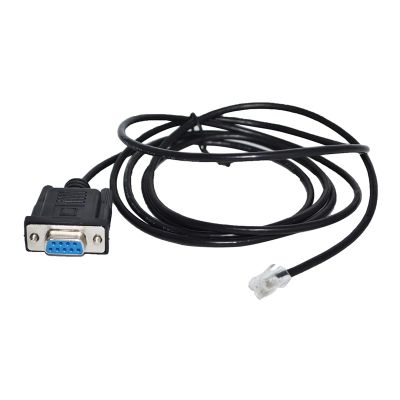 lowmountainswere HFHYDZSW DB9 D-SUB9PIN RS232 to RJ11 RJ12 6P4C Converter PLC Programming Cable KV Series PLC to PC Communication Cable(3m)