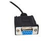 lowmountainswere HFHYDZSW DB9 D-SUB9PIN RS232 to RJ11 RJ12 6P4C Converter PLC Programming Cable KV Series PLC to PC Communication Cable(3m) view 3