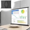 BERWDUXA Table Top Projection Screen Portable Retractable Projector Screen 20" 30" 36" 40" 50" Manual Pull Up Mobile Movies Screen for Outdoor Home Theater Office(50inch(16:9)) view 1