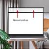 BERWDUXA 16:9 Tabletop Projector Screen Little Manual Pull Up Projection Screen 20in 30in 40in 50in Portable Movie Screen for Home Cinema Indoor Outdoor Travel Camping(20inch(16:9)) view 2