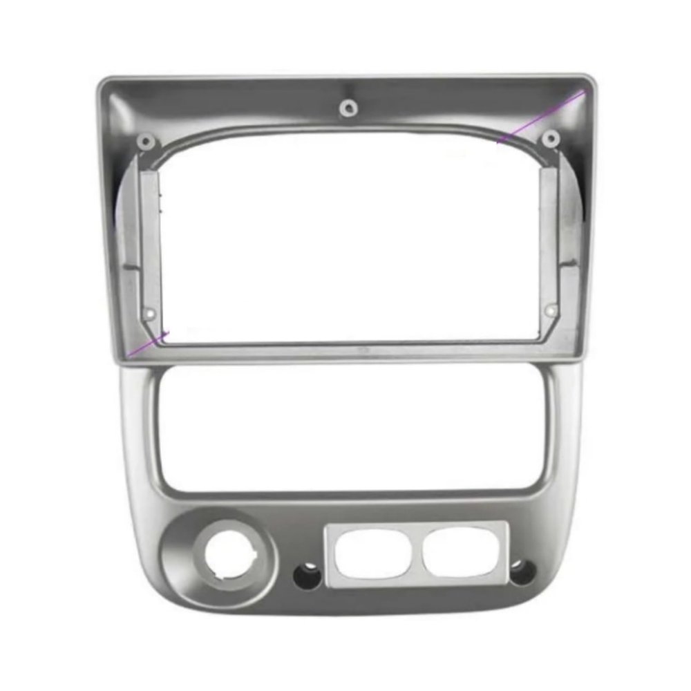 AYYDXRK 9INCH Car Radio Fascia Frame Compatible with Kia Rio Qianlima 2004-2006 Big Screen Auto GPS Refitting Frame Install Mount Kit
