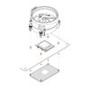 TRONWIRE Fan Motherboard Retention Backplate Mounting Bracket for AMD Socket AM5 AM4 CPU Cooler - Backplate Only view 3