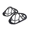OATIPHO Outdoor Ice Snow Crampons Shoe Cover Anti-Skid Traction Cleats for Hiking Climbing and Camping Fits Lightweight Easy to Clean Black view 1