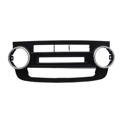 AYYDXRK Car Fascia Auto AC Air Conditioning Panel Compatible with Honda CRV CR-V 2007-2012 Dash Installation Kit Fascia Console Bezel Adapter Trim Install Mount Kit