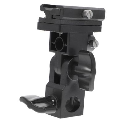 Mikikit Light Stand Adapter for Flash Trigger Bracket Umbrella Clamp Camera Flash Bracket Light Stand Spigot