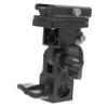 Mikikit Light Stand Adapter for Flash Trigger Bracket Umbrella Clamp Camera Flash Bracket Light Stand Spigot view 1