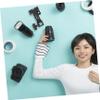 Mikikit Light Stand Adapter for Flash Trigger Bracket Umbrella Clamp Camera Flash Bracket Light Stand Spigot view 2