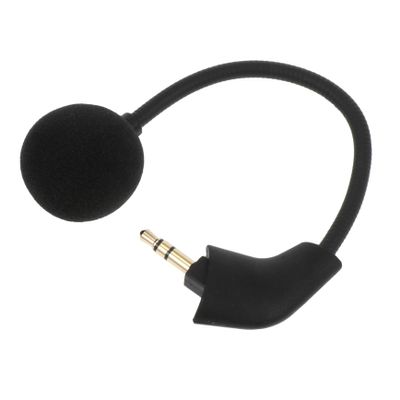 FELTECHELECTR Gaming Headset Microphone with Voice Amplifier in-line Mic for Home Office Live Streaming and Gaming Convenient and Practical for Needs