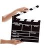 VILLFUL 4pcs Wooden Movie Clapperboard Directors Board Portable and Easy to Write for Film Students and Enthusiasts view 3