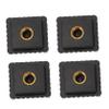 BELLIFFY 4pcs Hot Shoe Mount Bracket with Threaded Hole for Camera Accessories Durable and Design for Lights and Microphones view 1