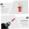 Eyelash Glue Bottle Needle Caps 100pcs for Plastic Bottles view 3