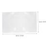 BCOATH 2pcs Projector Fresnel Lens Large 90x140mm High Definition Optical Experiment Lens view 4