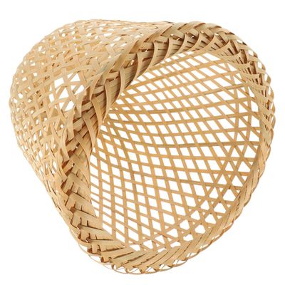 Levemolo Woven Chandelier Shades Bamboo Lampshade Decorative Pendant Light Cover Ceiling Light Cover for Hotel