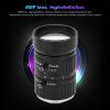 8MP C Mount Lens with 75mm Length, 1in Image Format, Manual Iris for Industrial Camera, High Definition, Low Distortion, Rugged Aluminum Alloy Material Industrial Telescope Lens view 3
