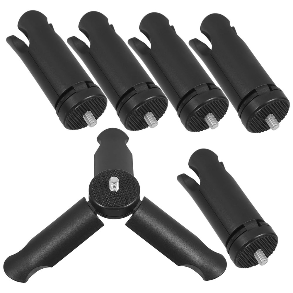BRIGHTFUFU Tripod Stand Screw Interface Portable and Camera Mount for Smartphones and Material Photography
