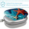 Case Cover for AirPods Max Headphones, Soft PBT Ear Cups Cover/Protective Case for AirPods Max, Accessories Protector Cover, Seashell Coral Starfish view 3