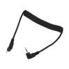 Flash Sync Cable, Synchronize Easy Storage Male to Male Flash Sync Cable for DSLR Camera view 1