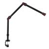 Camera Arm Clamp Mount, 1/4in Screw Hole Extendable Clamp Camera Desk Mount 3 Section High Precision Flexible for Projector view 2