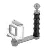 NovelGoal Aluminum Alloy Hand Grip Diving Monopod Stick with 1/4 Screw Diving Extreme Sports for Hero 13 Action Camera view 3