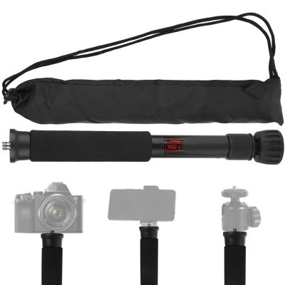 Zerodis Compact Size Monopod Foldable Design Lightweight Camera Monopod for Mounting SLR Camera, Mirrorless Camera, Flash (P-256A)