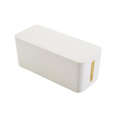 Power Cord Storage Box Wire Organizer Plastic for Power Strips