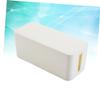 Power Cord Storage Box Wire Organizer Plastic for Power Strips view 3