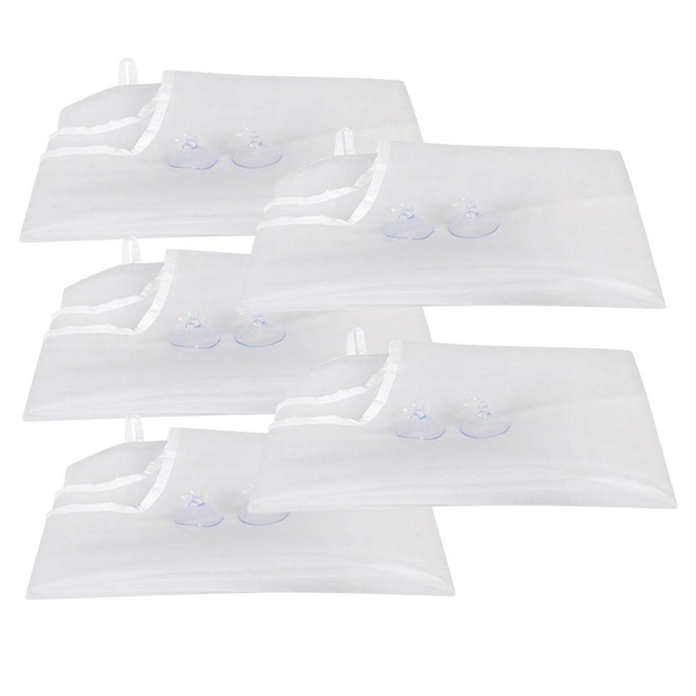 TOVINANNA 5pcs Beard Shaving Bib Apron Men Beard Catcher Shaving Apron Easy Clean Dry Suction Cup