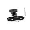 BESPORTBLE Sturdy Aluminum Bike Bracket Seat Clamp Camera Holder for Bicycle Easy Installation Secure Mounting view 2